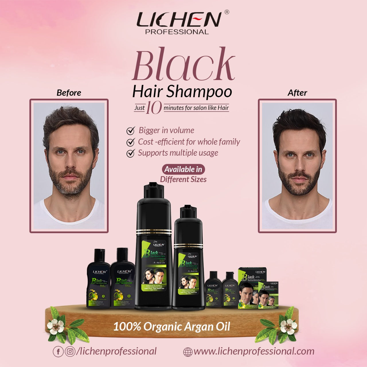 Lichen Professional Hair Color Shampoo: Your Shortcut to Beautifully Dyed Hair in Just 10 Minutes at Home