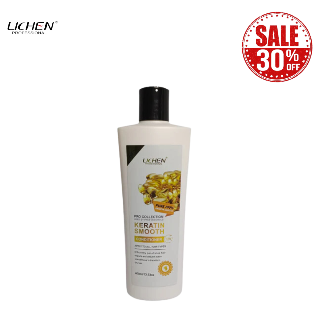 Keratin Smooth Shampoo (White)