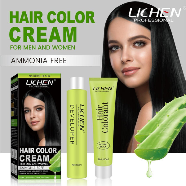Hair Color Cream 200ml (100ml Color Cream + 100ml Developer)