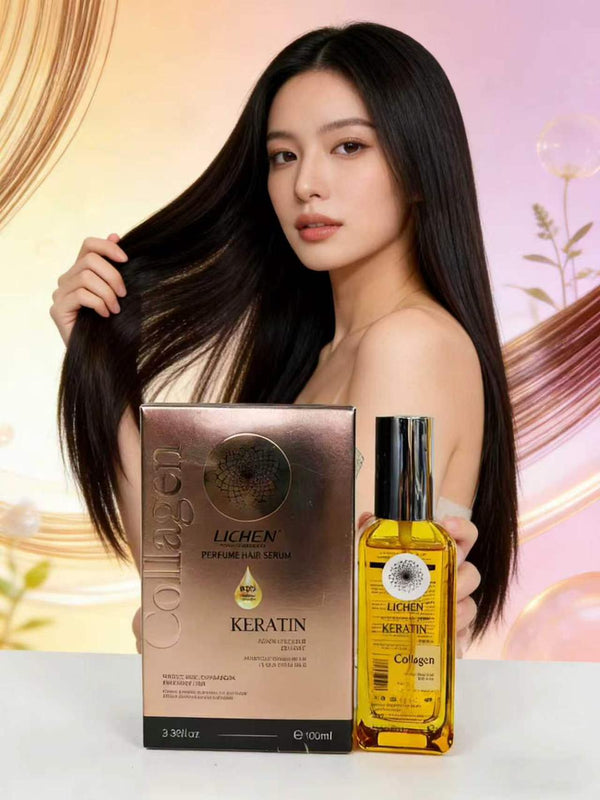 Lichen Keratin Hair Serum – Smooth & Repair Formula (100ml)