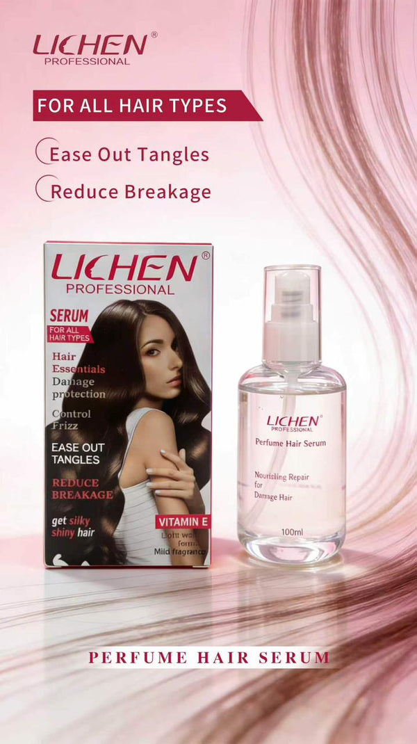 Lichen Vitamin E Hair Serum – Nourishing & Shine Boost Formula (100ml)