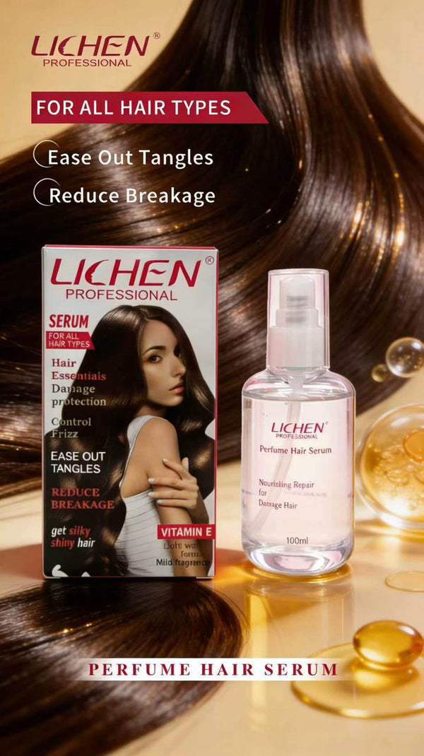 Lichen Vitamin E Hair Serum – Nourishing & Shine Boost Formula (100ml)