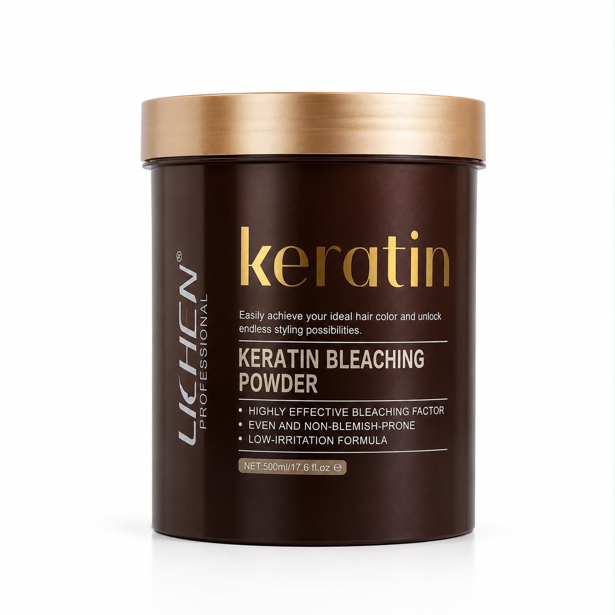 Lichen Hair Bleaching Powder 500ml – Professional Lightening Formula for Strong, Even Results